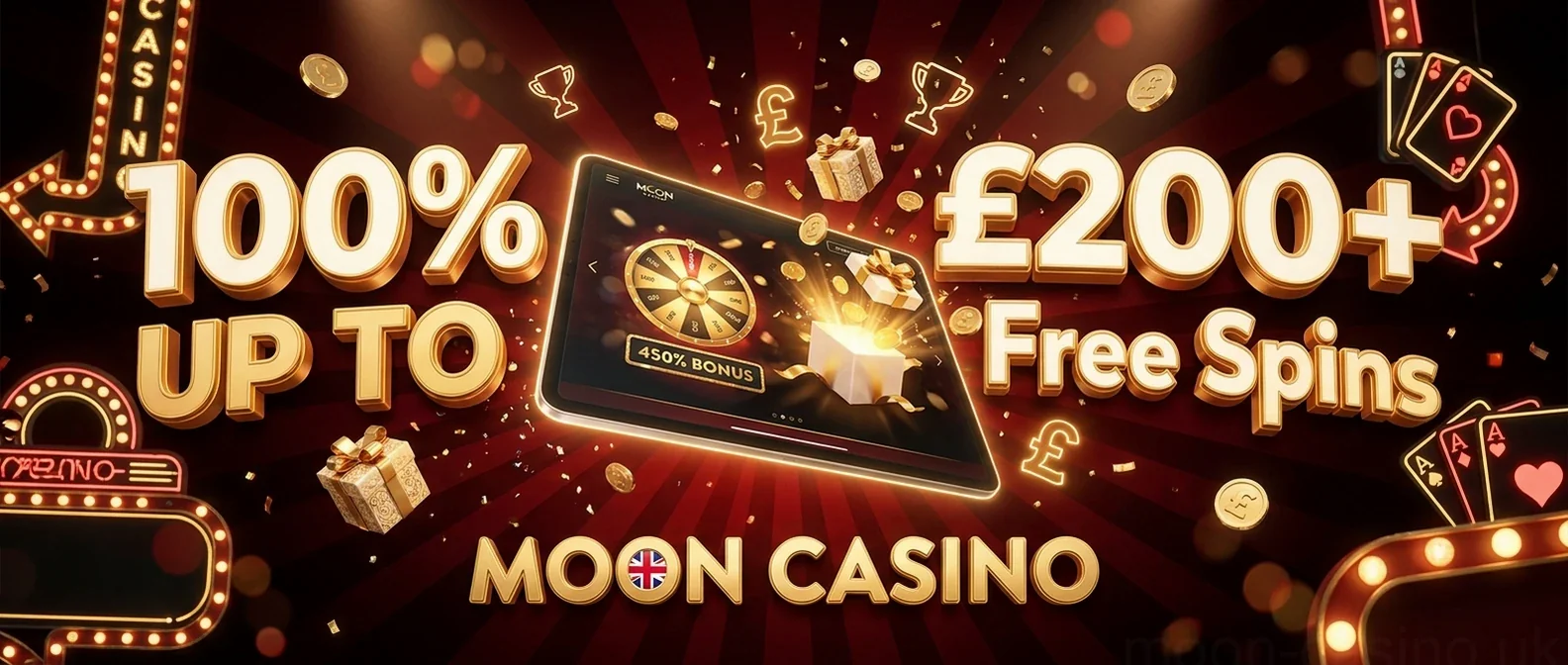 100% UP TO £200+ Free Spins